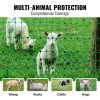 VEVOR Electric Fence Netting, 42" H x 164' L, PE Net Fencing with Posts & Double-Spiked Stakes, Utility Portable Mesh for Goats, Sheep, Lambs, Deer