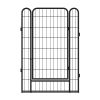 16 Panels Heavy Duty Metal Playpen with door,39.37"H Dog Fence Pet Exercise Pen for Outdoor