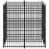 Outdoor Dog Kennel Steel 39.7 ft¬≤