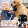 Dog Grooming Kit, Pet Hair Vacuum and Dog Dryer with 5 Pet Grooming Tools, 600w Dog Grooming Vacuum with 3L Dust Cup Dog Clippers