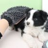 Pet Bathing Brush 2-in-1 Grooming Glove Elegant Dog Grooming Tool For Brushing, Massaging