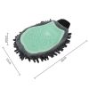 Pet Bathing Brush 2-in-1 Grooming Glove Elegant Dog Grooming Tool For Brushing, Massaging