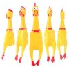 Hot Sell Screaming Chicken Pets Dog Toys Squeeze Squeaky Sound Funny Toy Safety Rubber For Dogs Molar Chew Toys